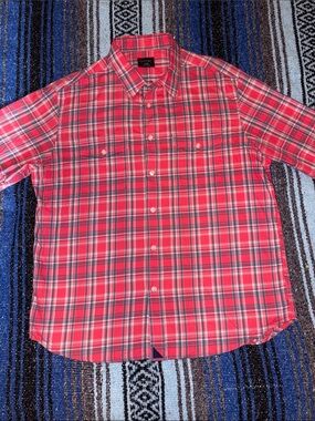 Untuckit Plaid Button Down Shirt